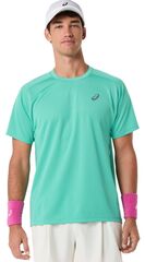Теннисная футболка Asics Game Short Sleeve Top - aurora green