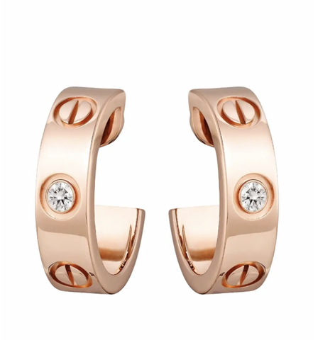 Серьги CARTIER LOVE