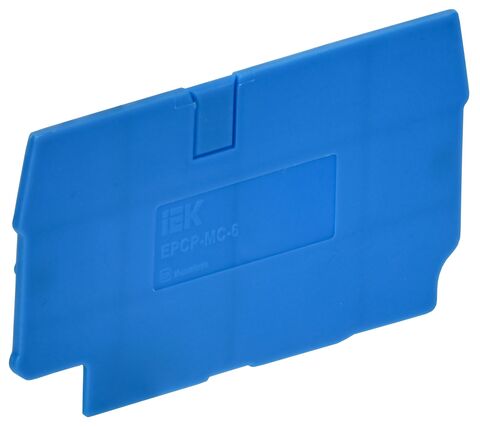 ARMAFIX Заглушка для клемм серий CP 10мм2/CX 6мм синяя IEK
