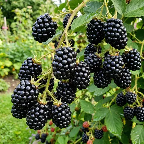 Ежевика Джамбо (Jumbo) ((бесшипная)