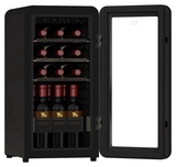 Винный шкаф TESLER CWC-188 BLACK черный