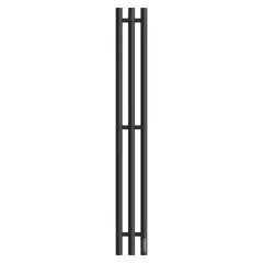 Полотенцесушитель электрический Point Деметра PN12822B П3 120x1200 диммер справа, черный
