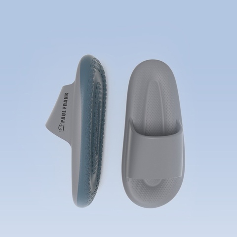 Шлепанцы Paul Frank Contrast Design (Stone Grey)