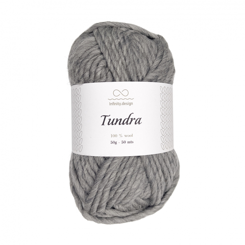 Пряжа Infinity Tundra 1042 серый