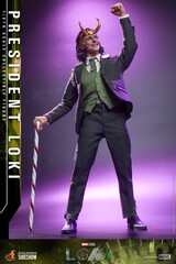 Фигурка Hot Toys Marvel Loki: President Loki (Бамп)
