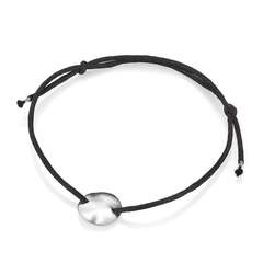 Браслет This Too Shall Pass на шелковом шнуре