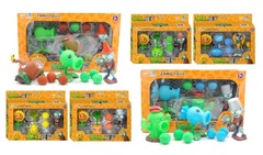 Растения против зомби набор из трёх игрушек