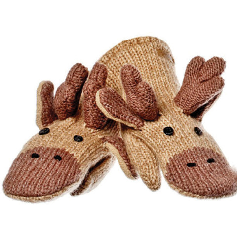 Картинка варежки Knitwits Manny the Moose  - 1