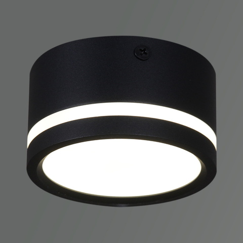 81153-9.5-001MN LED7W BK светильник точ.