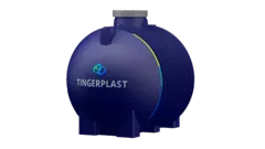 Подземно-наземная ёмкость 10 м3 (PT 10) Тингард 10000 л. горизонтальный (3070x2400x2590см;500кг;синяя) - арт.553988