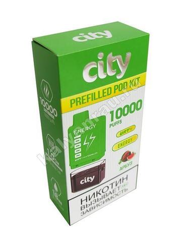 City Energy POD Kit Арбуз 10000 затяжек