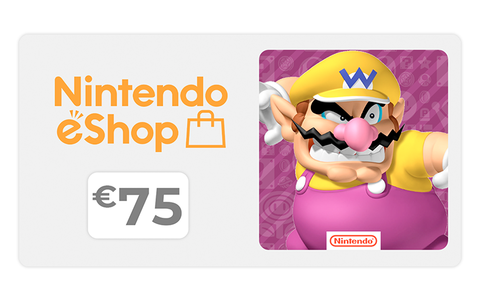 Карта оплаты Nintendo eShop 75 EUR [Цифровая версия]