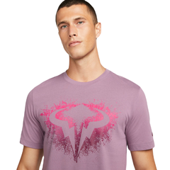 Теннисная футболка Nike Dri-Fit Rafa Tennis T-Shirt - violet dust