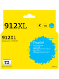 Картридж T2 IC-H3YL81AE №912XL для HP Officejet 8010, 8012, 8013, 8014, 8015, Officejet Pro 8020/8023 (825стр.), голубой, с чипом