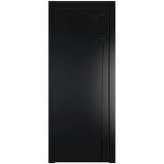 Межкомнатная дверь эмаль Profil Doors 25PA блэк глухая