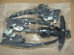 Ручка наружная  двери  УАЗ-3962,3741 к-т 4 шт./2 ключа (ООО УАЗ)