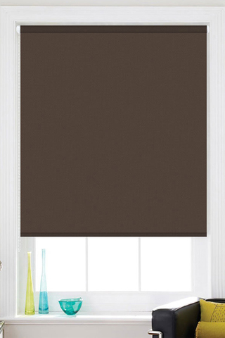 Рулонная штора Леда темно-коричневый