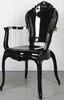 Стул Royal Ghost Black