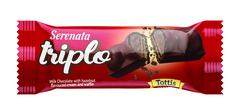 Шоколадная конфета с начинкой из фундука и вафель Serenata 50 гр