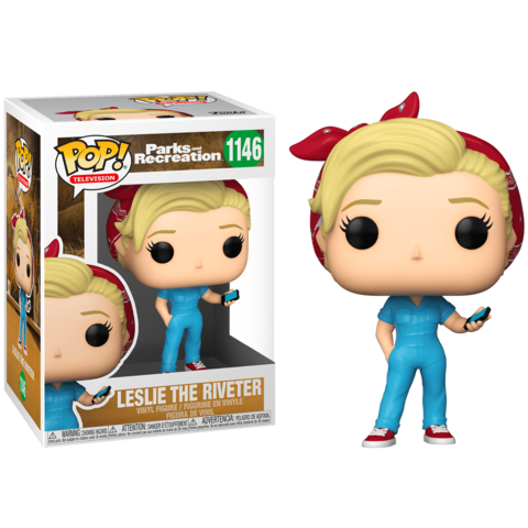 Фигурка Funko POP! Parks and Recreation:  Leslie the Riveter (1146)