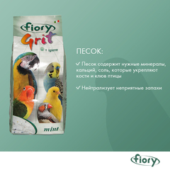 FIORY песок для птиц Grit Mint мята 1 кг