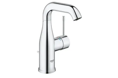 GROHE Essence 24173001 Смеситель для раковины с донным клапаном, M-Size, хром