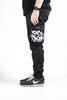 Джоггеры BLK Crown Tag logo black