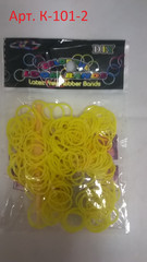 Набор из РЕЗИНОК Rubber Band одноцветные (200 шт.), арт. К-101