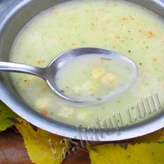 Суп-пюре гороховый с сухариками 'Леовит' готовое блюдо в магазине Каша из топора