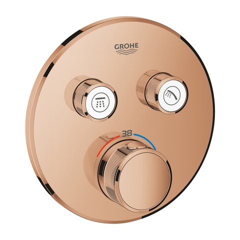 Термостат для душа встраиваемый на 2 потребителя Grohe Grohtherm SmartControl 29119DA0