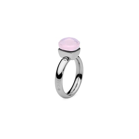 Кольцо Qudo Firenze Rose Water Opal 17.2 мм 611812 R/S цвет розовый, серебряный