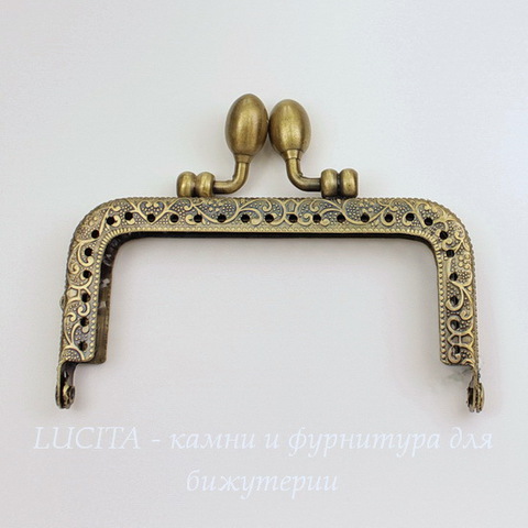 Фермуар 8,9х6,7 см (цвет - античная бронза)