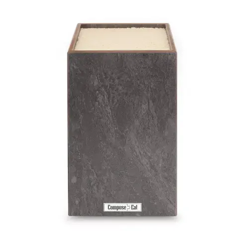 Подставка для кухонных ножей 12х12х24см ComposeEat Fashion эвора серая