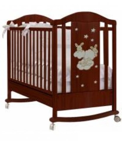 Кровать Feretti ROMANCE DONDOLO темн.орех