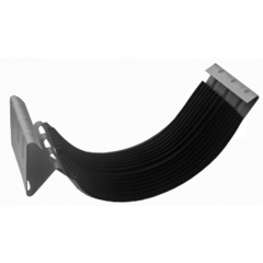 Соединитель желоба Ф125 (Ral 9005 - черный)