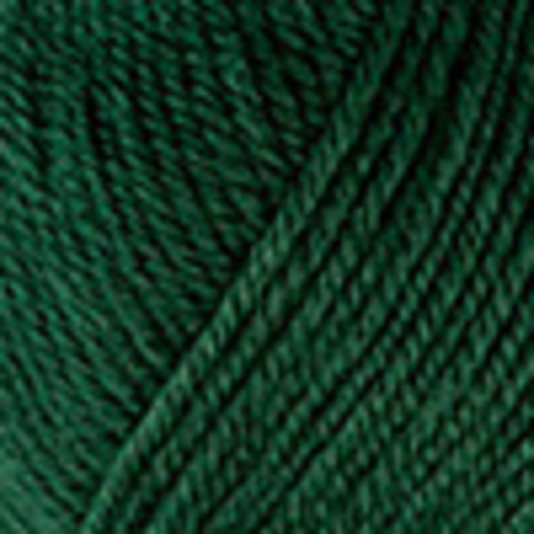Пряжа Nako Peru 3601 т.зеленый (уп.5 мотков)