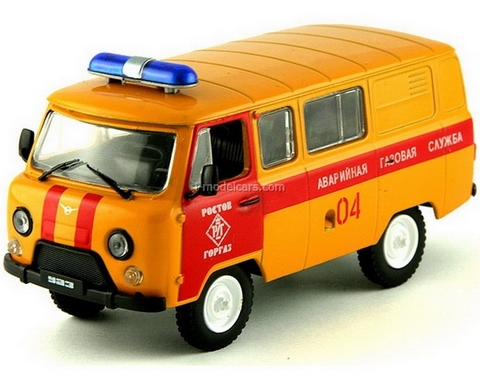 UAZ-3909 Emergency Gas Service Russia 1:43 DeAgostini Service Vehicle #4