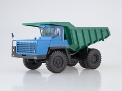 BELAZ-540A Dumper 5 grille crossbars blue-green 1:43 Dealer models BELAZ