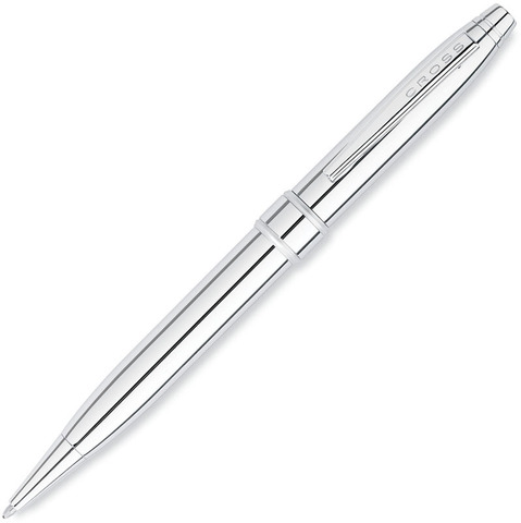 Ручка шариковая Cross Stradford, Pure Chrome (AT0172-1)