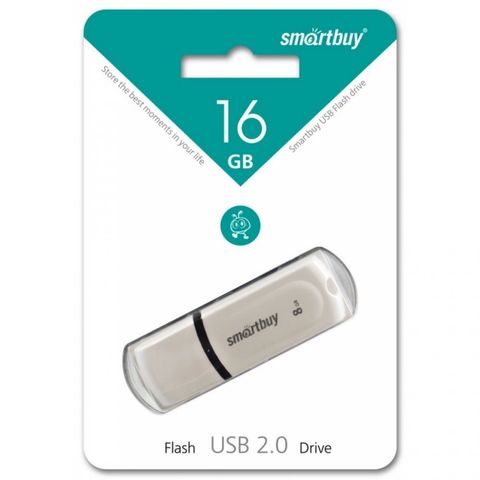 16GB USB-флеш накопитель PAEAN SMARTBUY белый