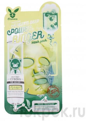 Тканевая маска для лица Elizavecca Centella Asiatica Deep Power Ringer Mask, 23 мл