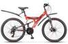Подростковый двухподвесный MTB велосипед Stels 24 Focus MD 18 скоростей