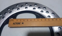 Диск для HONDA CBR F 600 91-07 г.в. / CBR RR 1000 04-15 г.в. / TRIUMPH DAYTONA 675 06-16 г.в. задний / тормозной / и другие / ARASHI