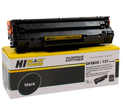 Картридж Hi-Black (HB-CF283X) для HP LJ Pro M225MFP/M201/Canon №737, 2,4K