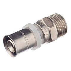 ViEiR Муфта переходная НР 20х3/4", обжимной фитинг (VRKS204M)