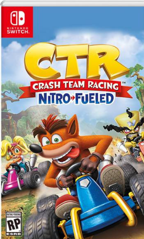 Crash Team Racing Nitro-Fueled (картридж для Nintendo Switch, полностью на английском языке)