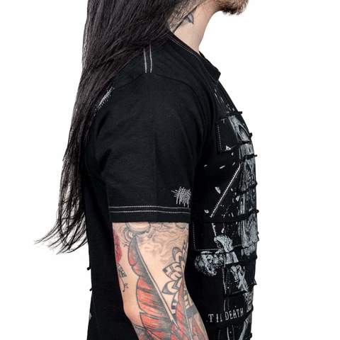 Wornstar | Футболка мужская TIL DEATH TEE W003 правый бок