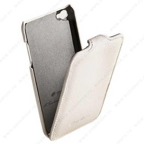 Чехол-флип Melkco для Apple iPod Touch 4th Leather Case Jacka Type (White LC)