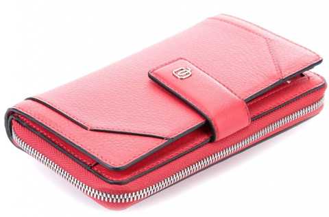 Кошелек женский Piquadro Muse PD1354MUR/R красный натур.кожа
