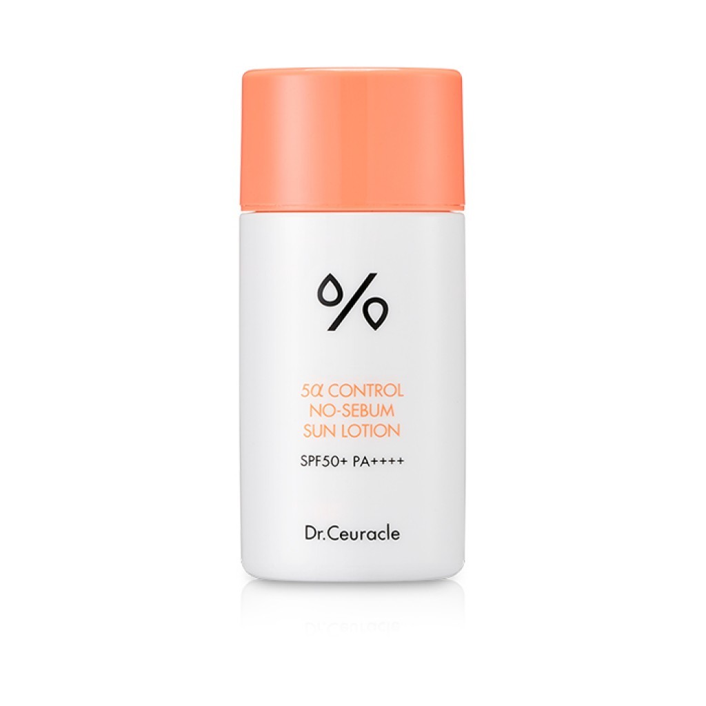 Солнцезащитный крем для проблемной кожи Dr.Ceuracle 5α Control No-Sebum  Lotion SPF50+ PA++++– купить в интернет-магазине, цена, заказ online